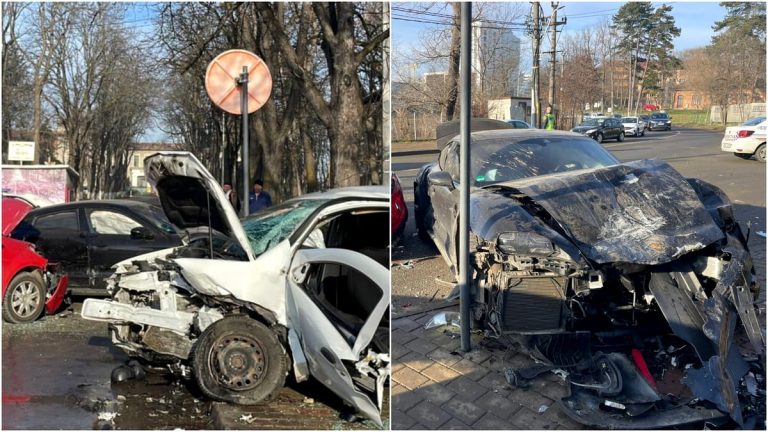 Accident grav în Iași. Trei persoane au rămas încarcerate în urma impactului puternic Fanatik.ro” „prefix”:”@ 