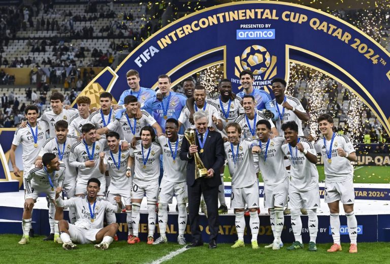 Carlo Ancelotti a devenit antrenorul numărul 1 din istoria lui Real Madrid! Declarațiile italianului și reacția lui Kylian Mbappe după finala Intercontinental Cup @Stiri @ Sport.ro