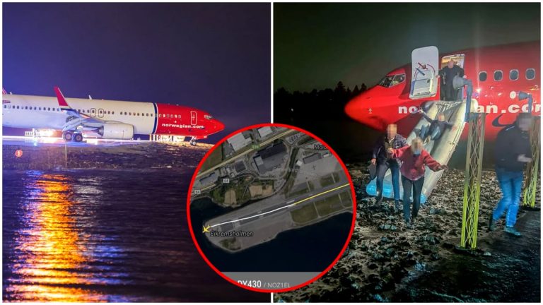 Video. Grav incident aerian în Norvegia: un avion cu 165 de pasageri a derapat de pe pistă, fiind aproape de a cădea în mare Fanatik.ro” „prefix”:”@ 