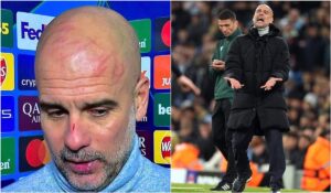 Abia acum s-a aflat! Adevărul despre rănile de pe faţa lui Pep Guardiola. Cum s-a ales cu tăietura de pe nas după City – Feyenoord 3-3 @Antena Sport