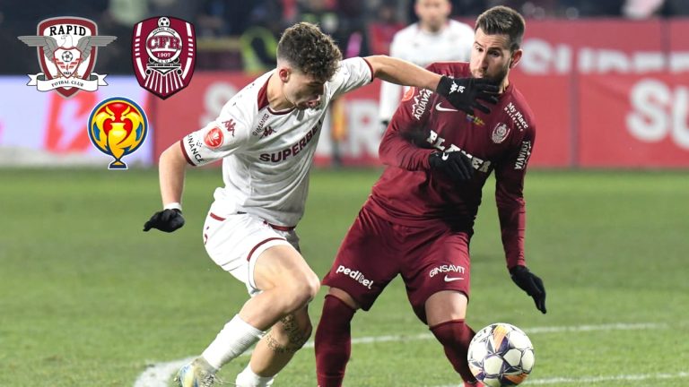 Rapid – CFR Cluj, în etapa 3 din grupele Cupei României Betano, de la 20:00. Echipele probabile și cotele la pariuri Fanatik.ro” „prefix”:”@ 