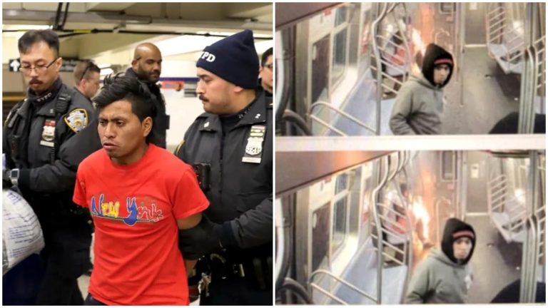 Video. Scene șocante într-un vagon de metrou din New York: un emigrant i-a dat foc unei femei. Victima a ars de vie Fanatik.ro” „prefix”:”@ 