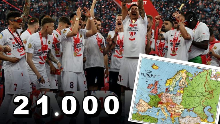 Maratonul campionilor! FCSB a avut 39 de meciuri oficiale şi a parcurs peste 21.000 de km în acest sezon. Hartă interactivă Fanatik.ro” „prefix”:”@ 