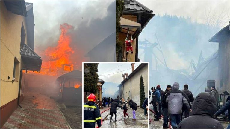 Incendiu devastator într-o comună din Argeș. Trei locuințe au fost mistuite de flăcări, iar două persoane s-au ales cu mai multe arsuri Fanatik.ro” „prefix”:”@ 