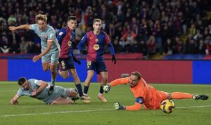 Pedri, gol superb pentru Barcelona în derby-ul pentru primul loc cu Atletico Madrid! Fază spectaculoasă creată cu Gavi @Antena Sport