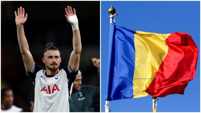 Radu Drăgușin, gest fantastic pentru un român chiar la meciul cu Manchester United! Fundașul lui Tottenham a văzut steagul României și nu a mai stat pe gânduri. Video Fanatik.ro” „prefix”:”@ 