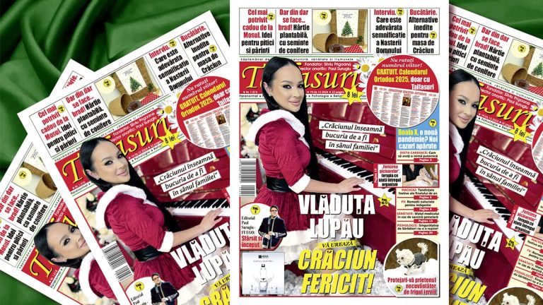 Revista Taifasuri 1.015! Vlăduța Lupău, interviu de Crăciun! Editorial Fuego! Secrete de vedete! Religie! Horoscop! Diete! Rețete! Matrimoniale! Fanatik.ro” „prefix”:”@ 