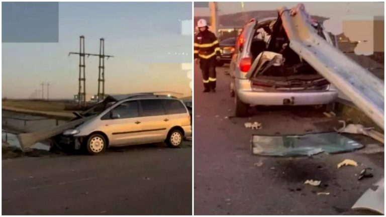 A scăpat miraculos cu viață după ce mașina i-a fost străpunsă. Accident terifiant în județul Argeș Fanatik.ro” „prefix”:”@ 