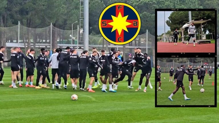 FCSB, în Antalya: 3 momente inedite petrecute la antrenamentul de miercuri! Ngezana și-a primit „botezul”, Bîrligea și Zima, show la „perețica”, VAR a intervenit! Video Fanatik.ro” „prefix”:”@ 