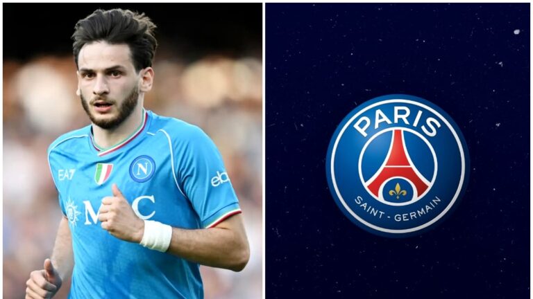 PSG, favorită să îl transfere pe Kvaratskhelia! Ce sumă dorește Napoli în schimbul starului georgian Fanatik.ro” „prefix”:”@ 