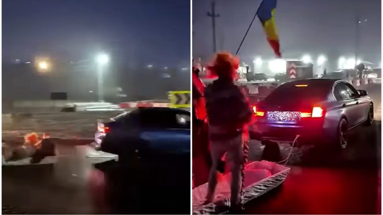 Video. Provocare periculoasă pe TikTok. Un șofer a făcut drifturi cu un sicriu legat de mașină. Cine se afla în coșciug Fanatik.ro” „prefix”:”@ 