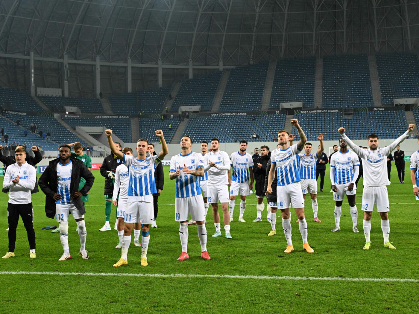 Universitatea Craiova – UTA Live Text Online, de la 17:30, în etapa a 16-a din Superliga. Oltenii vor să revină pe podium! Echipele probabile