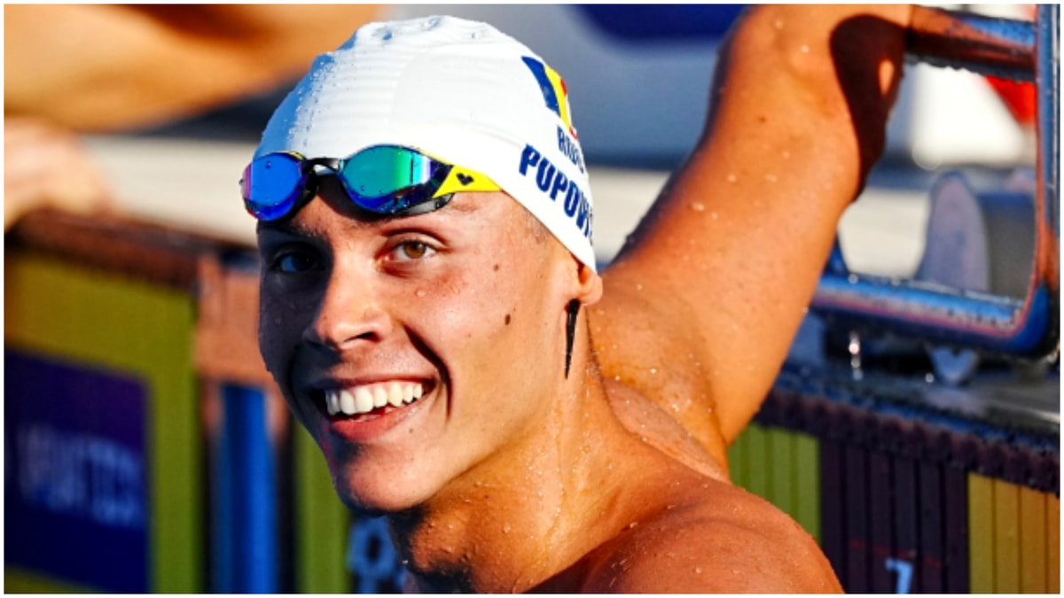 David Popovici are un program strict pentru a fi în formă maximă. Ce face după fiecare antrenament