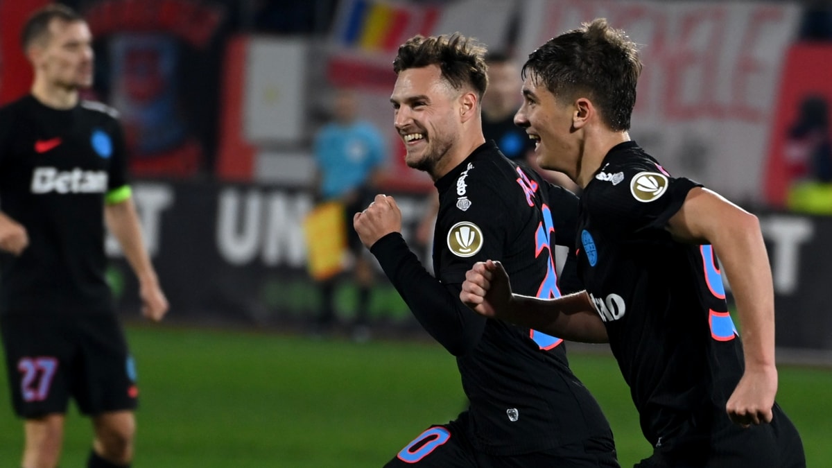 Dennis Politic, mărturisire după ce a marcat primul gol pentru FCSB în SuperLiga. „Urmăresc meciurile lui Dinamo, dar nu regret nimic!”