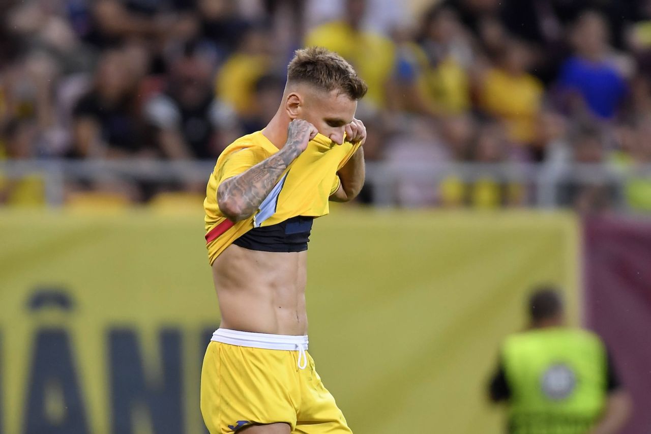 Bosnia - România I Atacantul tricolor care n-a mai dat gol la club de 7 luni: ”E un sentiment extraordinar să marchez pentru naţională”