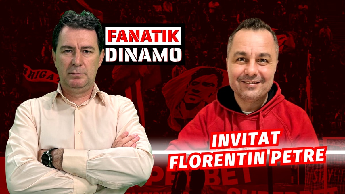 Fanatik Dinamo, marți, 11 noiembrie, ora 13:30. Cristi Coste, ediție de top alături de Florentin Petre, secundul echipei din Ștefan cel Mare